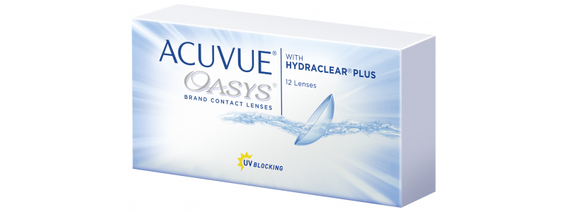 Контактные линзы Acuvue Oasys with Hydraclear Plus